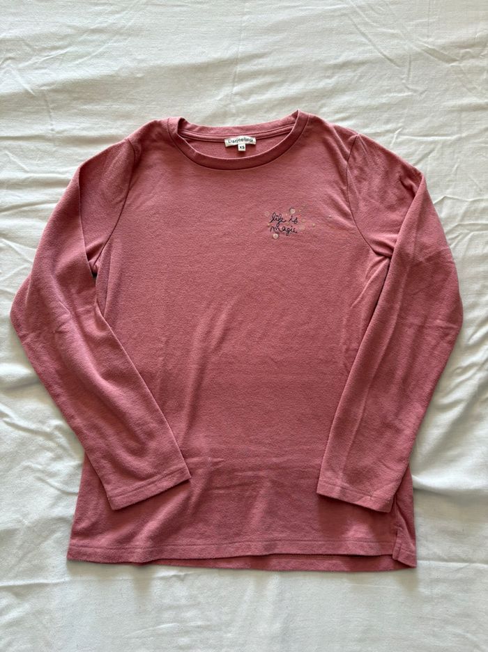 Pull/top manche longue pour fille