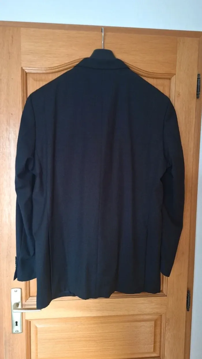 Veste de costume homme couleur noir - photo numéro 3