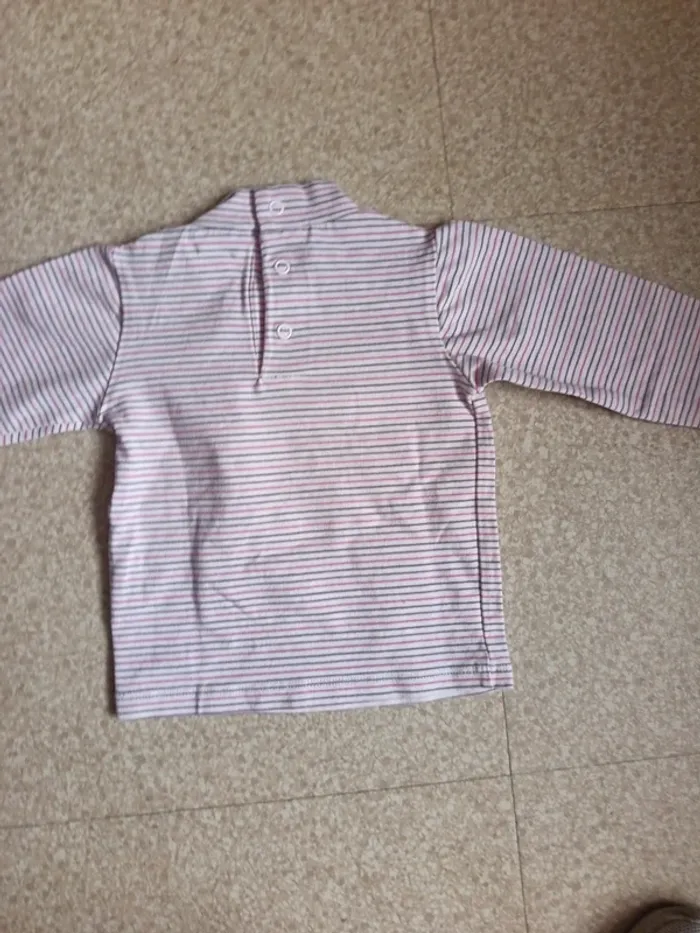T-shirt manches longues 6 mois - photo numéro 2