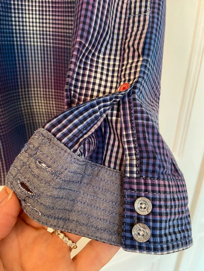 Chemise à carreaux neuve Lee Cooper fille taille 14 ans - photo numéro 10