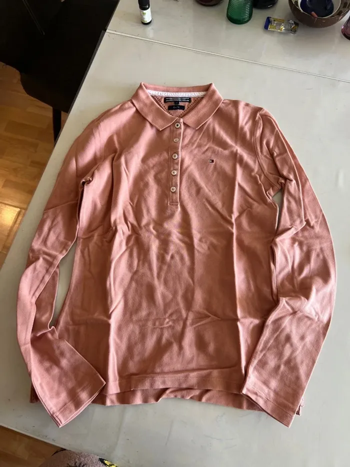 Polo manche longue Tommy