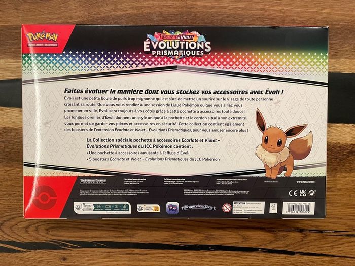 Pokémon Coffret Pochette Évoli - Évolutions Prismatiques (EV8.5) - NEUF FR - photo numéro 2