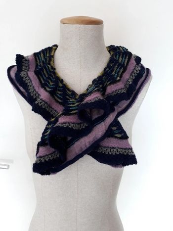 Echarpe en laine 💞🌿