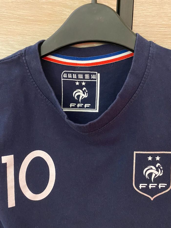 T-shirt FFF Foot Mbappé Taille 12 ans - photo numéro 8