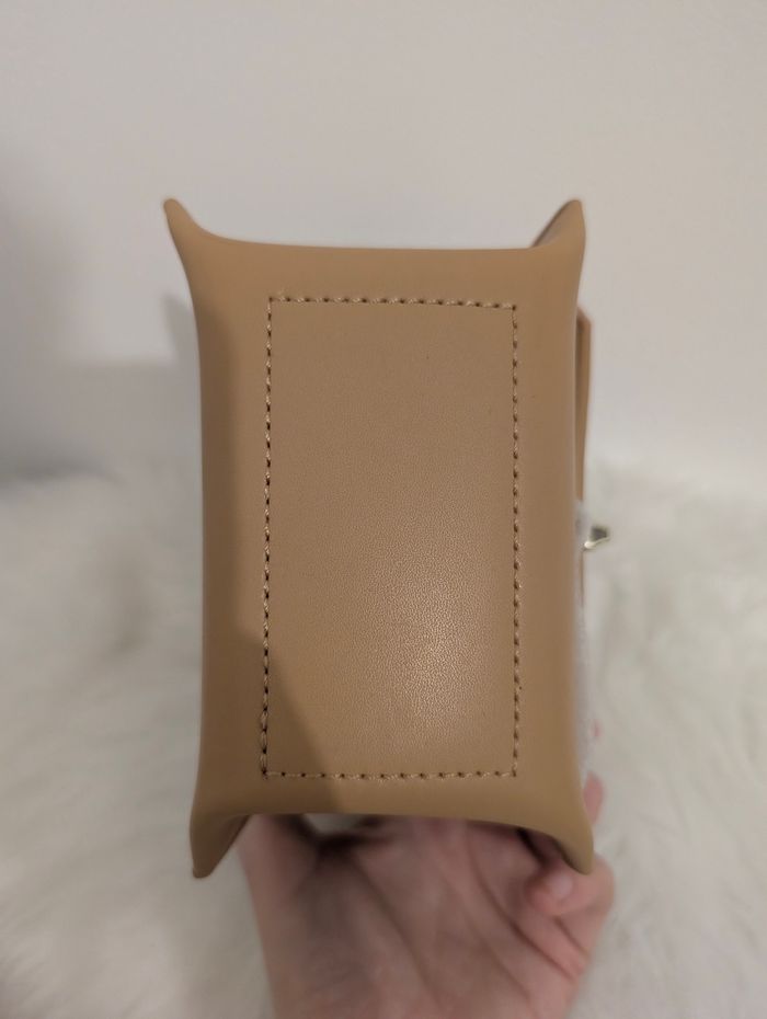 👜 Sac bandoulière Seidenfelt manufaktur modèle Örsjö – Beige – Neuf avec étiquette - photo numéro 5
