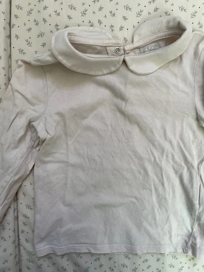 3 tee shirt a col 24 mois - photo numéro 4