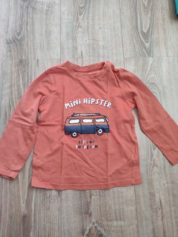 Tee shirt manches longues 3 ans garçon