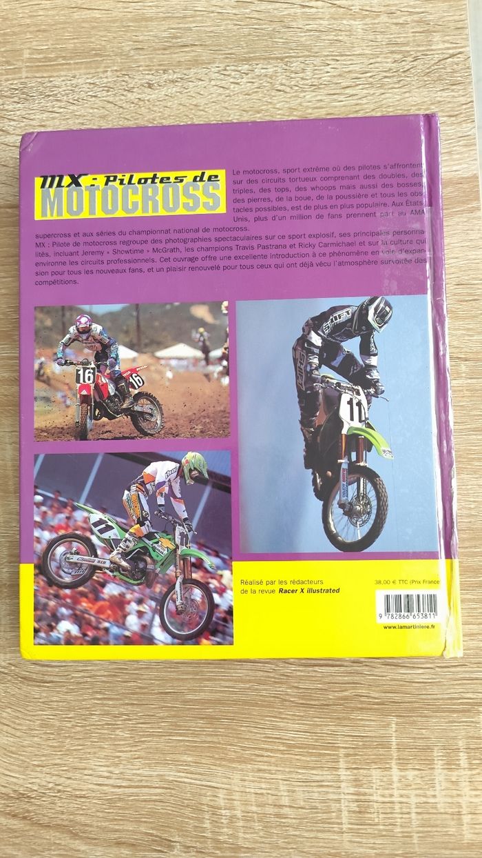 Livre motocross - photo numéro 2