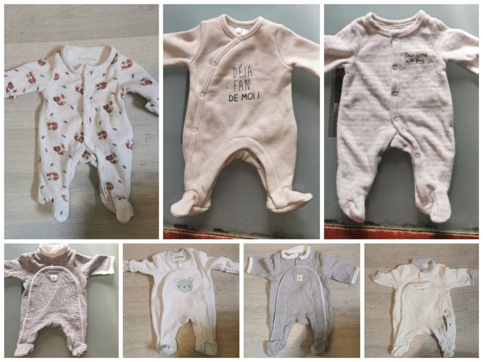 Lot pyjama prématuré