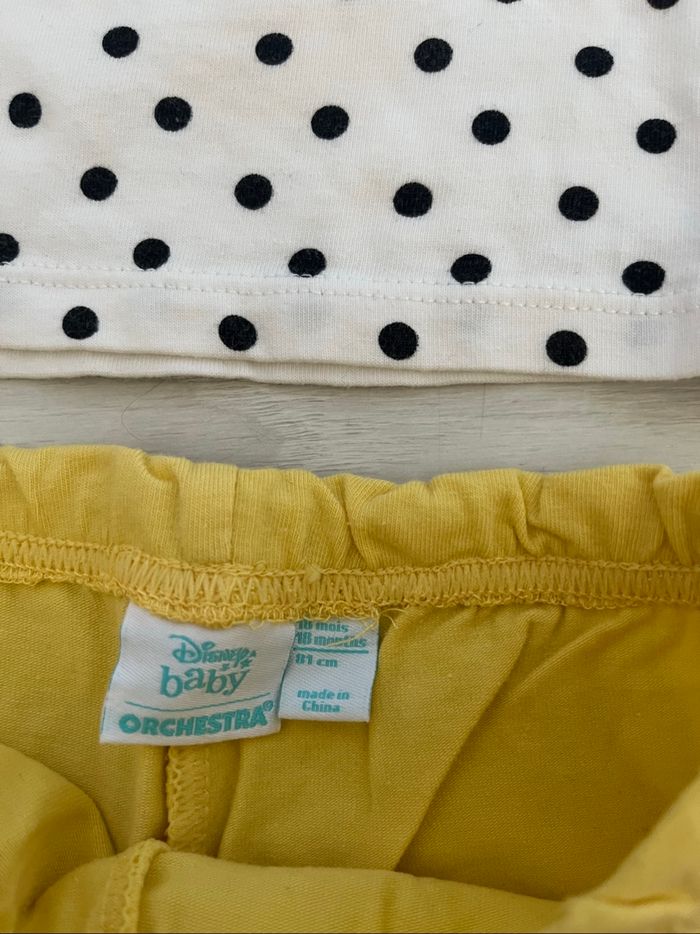 Ensemble short débardeur Minnie 18mois - photo numéro 2