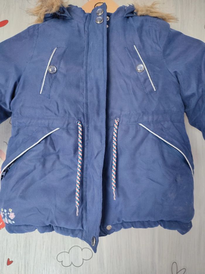 Manteau doudoune fille 3 ans - photo numéro 3