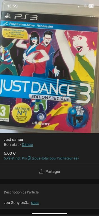 Just dance ps3
