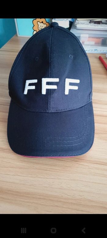 Casquette FFF neuf