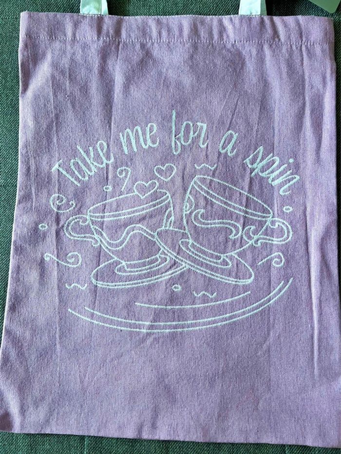 Tote bag les tasses d’Alice in wonderland Disneyland - photo numéro 3