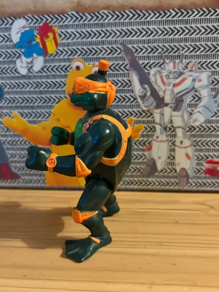 TMNT mickaelangelo plongeur - photo numéro 2