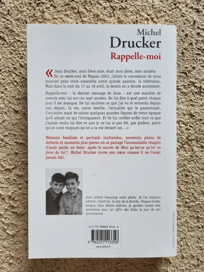 Livre "Rappelle-moi" de Michel Drucker - photo numéro 2
