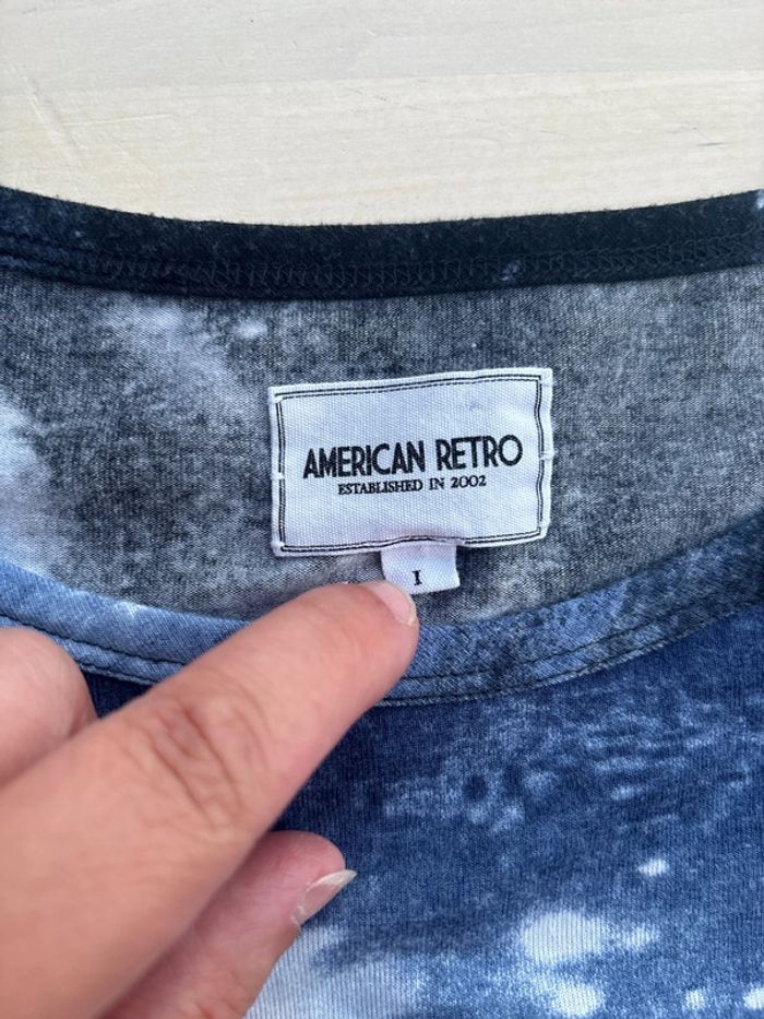 T shirt American Retro taille 1 - photo numéro 2