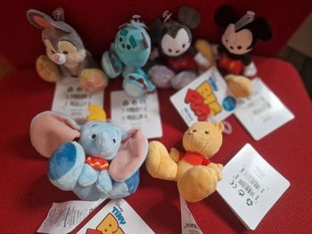 Lot petites peluches Big Foot Disney