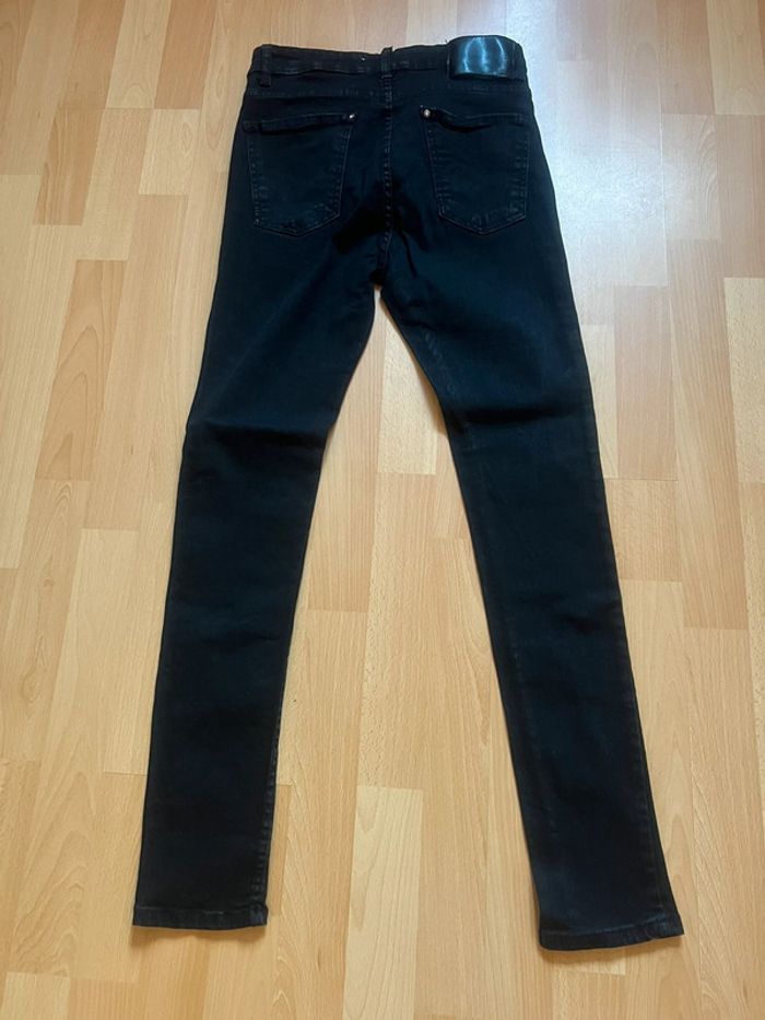 Jeans homme noir Zara taille 38 - photo numéro 2