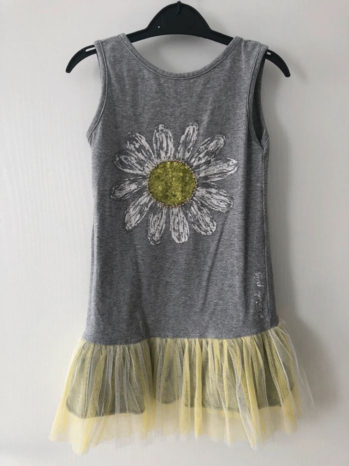 Robe fille tournesol