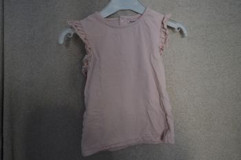 Lot de shorts et un t-shirt rose pâle uni