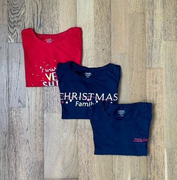 📦 Lot de 3 t-shirts manches longues Kiabi 10 ans