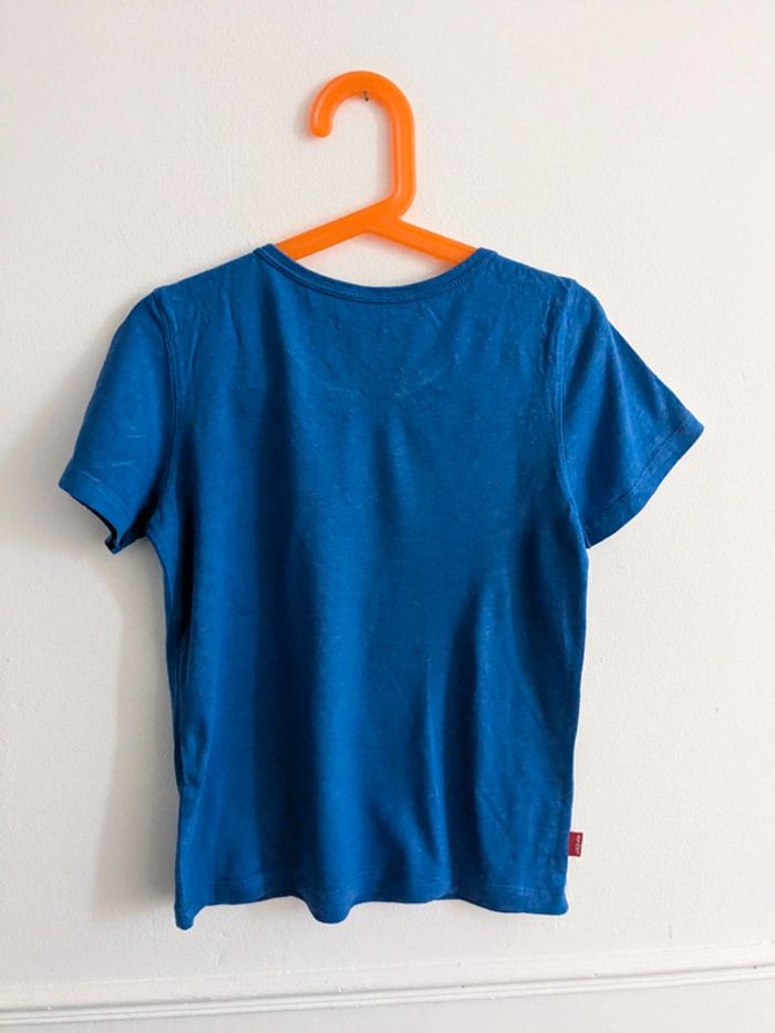 T-shirt levi's 8 ans bleu garçon - photo numéro 4