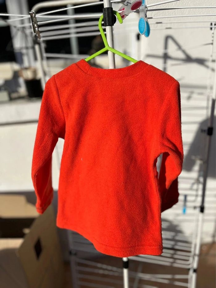 Polaire orange 4 ans décathlon - photo numéro 4