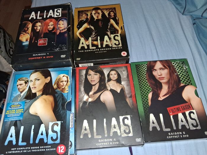 Lot de 5 coffret dvd ALIAS