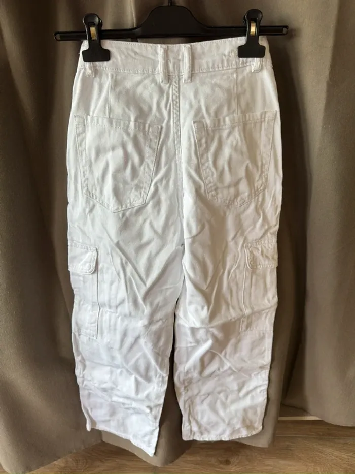Cargo blanc pimkie - Taille S - photo numéro 2