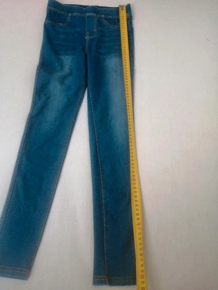 Jegging fin neuf bleu H&M 10 ans - photo numéro 11
