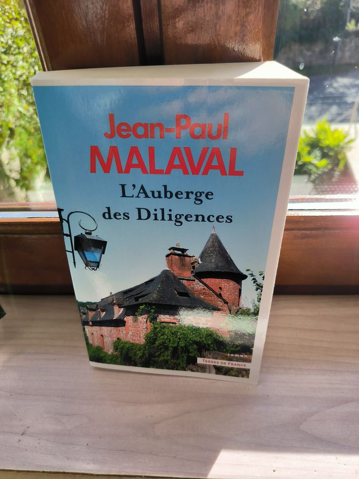 livre L'auberge Des Diligences - Malaval Jean-Paul en tres bon etat ref EC