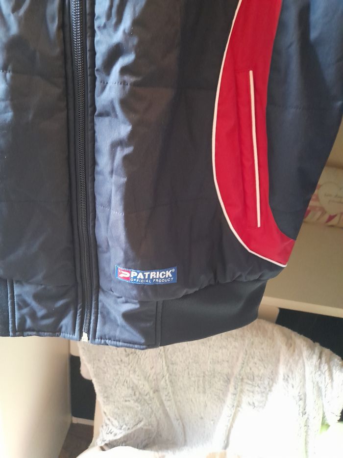 Veste bombes Marque Patrick bleu foncé et rouge Taille L. - photo numéro 5