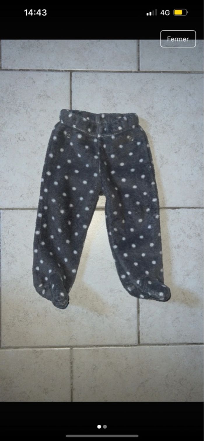 Bas de pyjama a pied