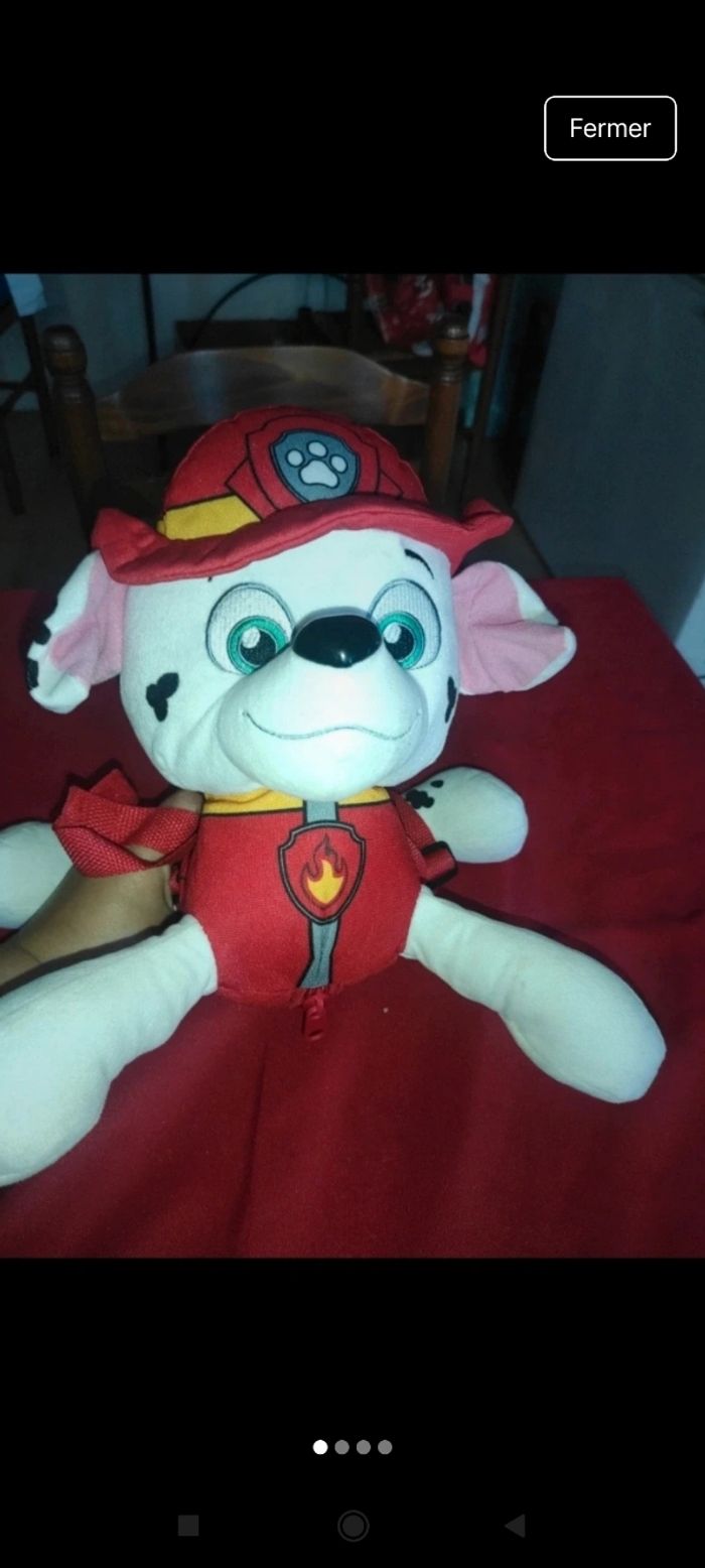 Très belle peluche Pat patrouille p4