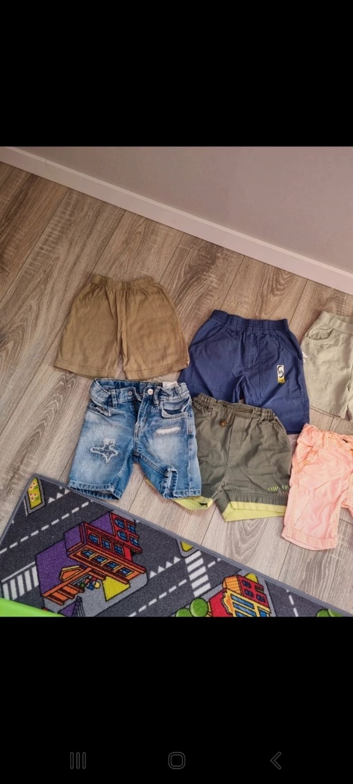 11 shorts garçon 2-3 ans - photo numéro 2