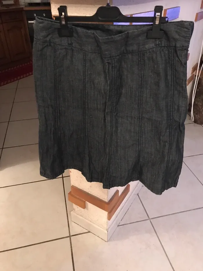 jupe courte en jean