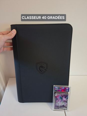 Classeur de rangement pour 40 cartes gradées PSA , Pca , collect-aura coloris premium