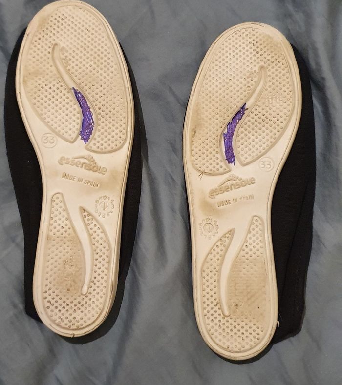 Chaussons rythmiques noirs Domyos - photo numéro 2