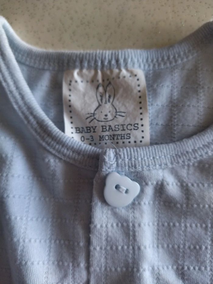 Lot de 2 combi short bébé 0/3 mois - photo numéro 7