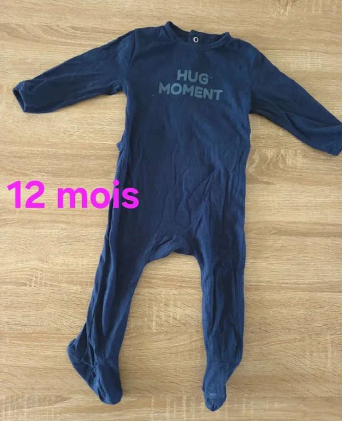 Dors bien coton bleu 12 mois