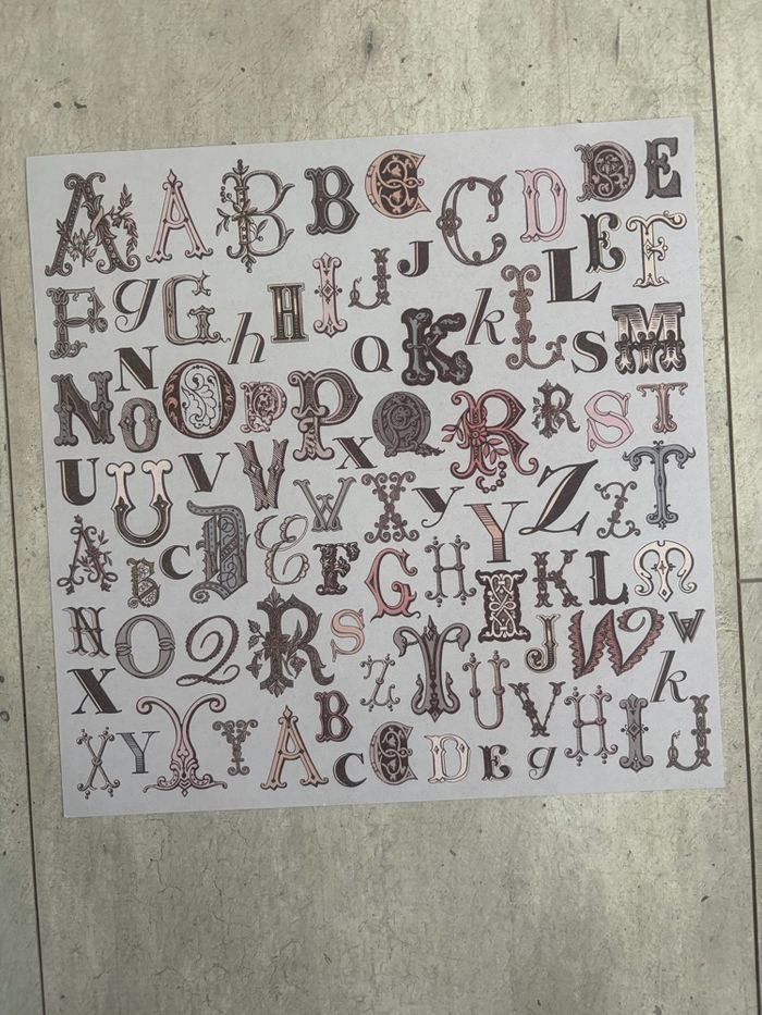 Lot de feuilles pour scrapbooking lot 5 - photo numéro 6