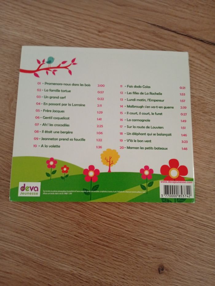 CD Comptines pour chanter - photo numéro 2