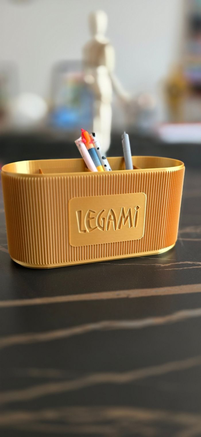 Organiseur Legami doré