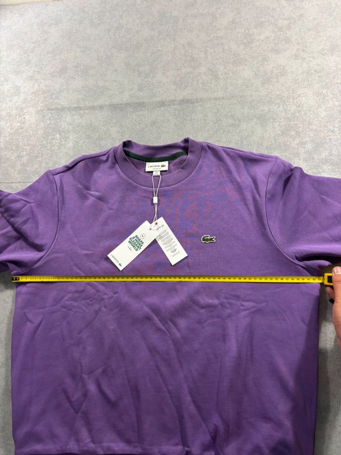Sweat Lacoste Violet Taille XL Neuf avec étiquette - photo numéro 8