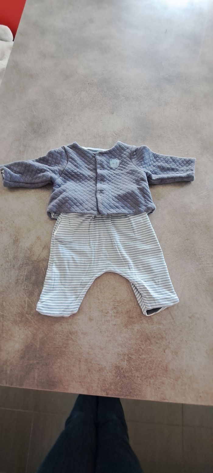 Ensemble bébé 1mois obaibi