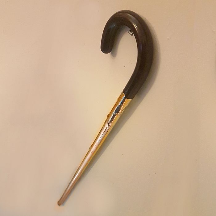 Canne de spectacle, doré brillant - photo numéro 3