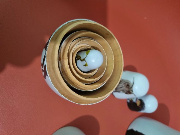 matriochka animaux fantastiques en bois - photo numéro 7