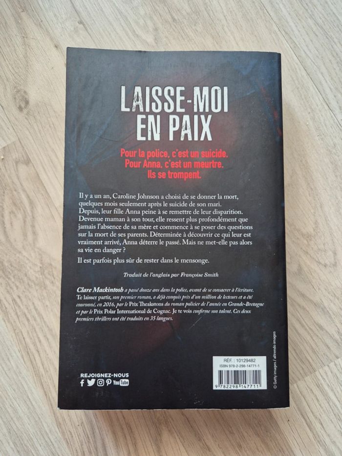 Livre Laisse Moi en Paix - photo numéro 2