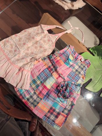 Lot 2 Robes de 24 mois a 36 mois coton
